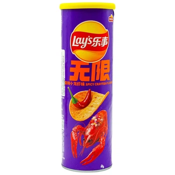 Чіпси Lay's Spicy Crawfish Flavor 90 грам