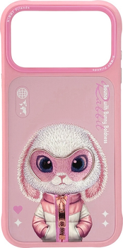 Панель Nimmy Cool&Cute 2.0 Rabbit для iPhone 17 Pro Pink (6971080314001)
