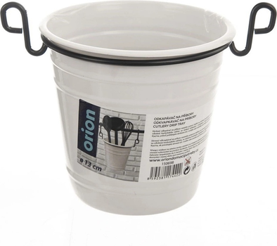 Pojemnik na przybory kuchenne Orion Radka zawieszany Biały (8592381174422)