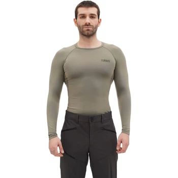 Футболка чоловіча з написом Turbat Hike Lite LS Mns Tea olive S (100072842)