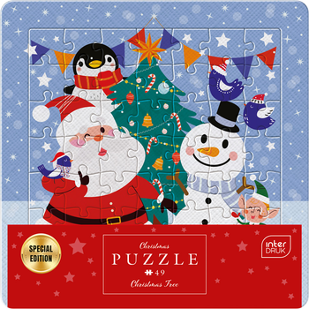 Пазлы Interdruk Christmas Tree трёхслойные 49 деталей (376312)