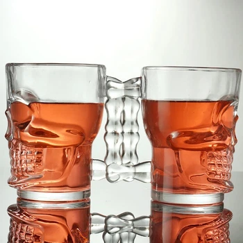Келихи пивні High Quality Череп 500 мл 2 шт (R2980) Білий