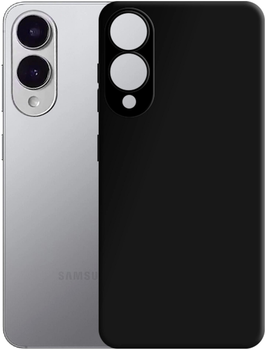 Etui 3MK HARDY Silicone MagCase do Samsung Galaxy S25 Edge Black (5903108651981)