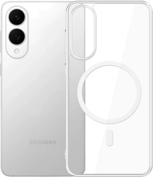 Панель 3MK MagCase для Samsung Galaxy S25 Edge Transparent (5903108651882)