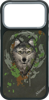 Панель Nimmy Wolf MagSafe для iPhone 17 Pro Max Dark Grey (6971080315992)