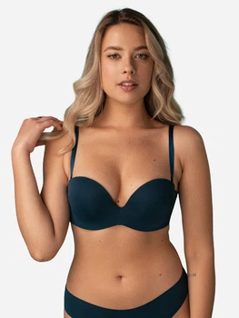 Бюстгальтер с Push-up бесшовный brabrabra Цветной Комфорт SLZ19801225 80D Голубой (6907200014674)