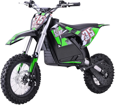 Motor elektryczny dla dzieci Pit Bike Zielony (5903864984187)