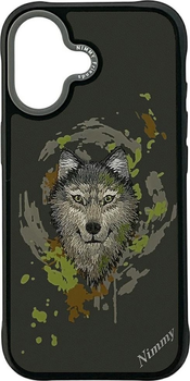 Панель Nimmy Wolf MagSafe для iPhone 17 Dark Grey (6971080315916)