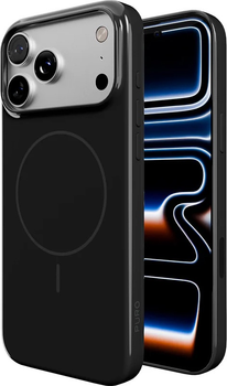Etui plecki Puro Pulse do iPhone 17 Pro Black (8018417528088)