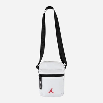 Спортивная сумка планшет через плечо тканевая Nike 272936399 Черный/Белый (1159847089)