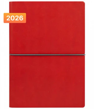 Щоденник Ciak на 2026 рік великий 15 х 21 см червоний