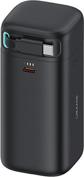 УМБ Usams US-CD217 XMF Lightning Retractable 18000 mAh PD 45W Black (6958444907635)