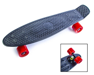 Пенні борд дитячий Penny Bord чорний матові колеса SD-1452876857-2