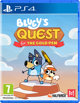 Gra PS4 Bluey's Quests for the Gold Pen (Blu-ray płyta) (5056635621986)