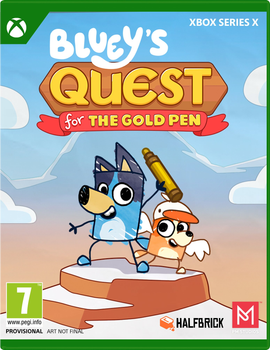Gra XSX Bluey's Quests for the Gold Pen (Blu-ray płyta) (5056635622020)