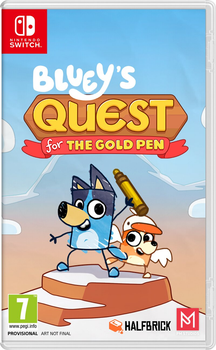 Gra Nintendo Switch Bluey's Quests for the Gold Pen (Kartridż) (5056635621788)