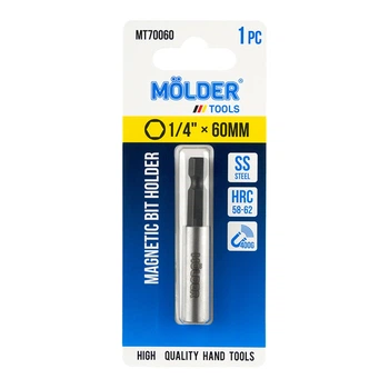 Держатель бит магнитный Molder 60 мм 1 шт (MT70060)