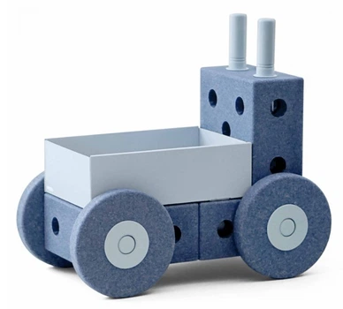 Штовхач-ходунці-конструктор MODU Tiny Walker 3 в 1 Deep Blue, 6 міс.+