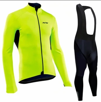 Велокостюм Cycling NW Classic v5 XL Чоловічий, утеплений, джерсі + штани з лямками
