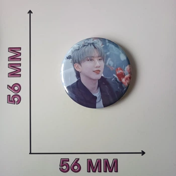 Чан Бін Changbin Stray Kids 5,6 см значок (23348)