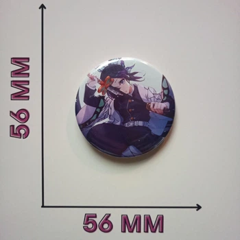 Значок 5,6 см Клинок рассекающий демонов Kimetsu no Yaiba Клинок який знищує демонів (17824)