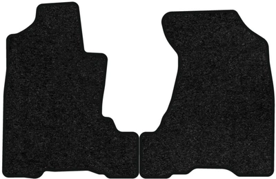 Ворсовые коврики EVAtech Standard в салон авто для Honda Element 2003-2011 1 поколение SUV EU черный кант (HA3775AG2VEB)