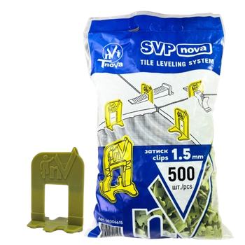 Основа для системи вирівнювання плитки SVP Nova 1.5 мм 1000 шт (11015)