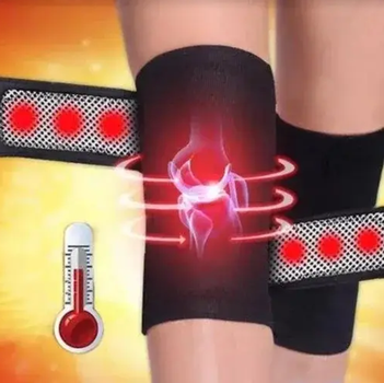 Наколенник эластичный с Подогревом Согревающий Турмалиновый бандаж KNEE PAD XL-332