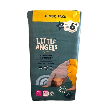 Підгузки Little Angels by ASDA 6+ розмір, 16+ кг, 46 шт