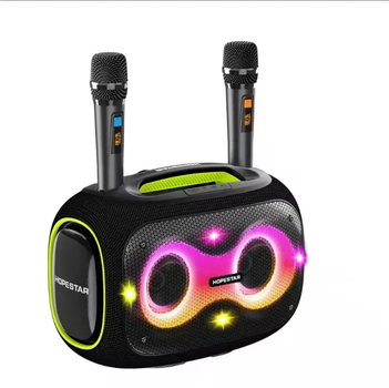 Портативная беспроводная Bluetooth колонка караоке Hopestar Party Box 120 Вт
