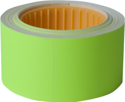 Цінник Buromax 30*40мм прямокутний 4,5м 150шт Жовтий (BM.282113-08)