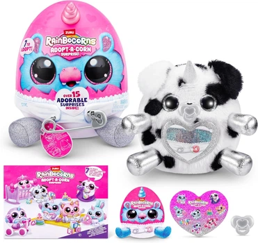 Мягкая игрушка-сюрприз Rainbocorns Adopt-A-Corn Dalmatian от ZURU Далмантинец (92105B)
