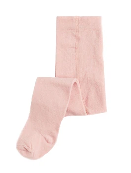 Колготки бавовняні для дівчинки H&M 0493103079 050-56 см (0-2 months) рожевий