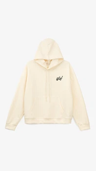 Худі з принтом жіночий On me 2531 L Молочний shop (2000999181665)
