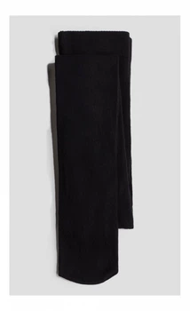 Колготки хлопковые однотонные для девочки H&M 0293510-040 134-140 см (8-10 years) Черный