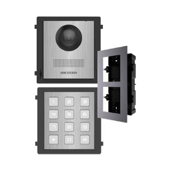 Комплект модулей Hikvision DS-KD8003-IME1NS + DS-KD-ACF2/Plastic + DS-KD-KP/S