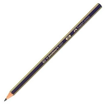 Олівець чорнографітний Faber-Castell Gold 4В