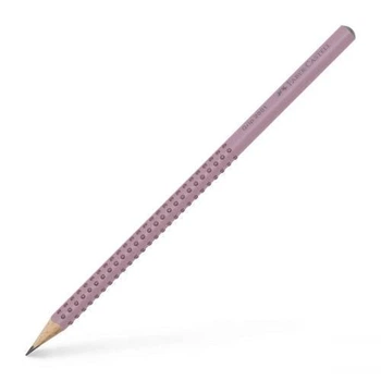 Олівець чорнографітний Faber-Castell Grip 2001 B, корпус рожевий