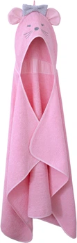Полотенце махровое Baby Veres Детское 80х120 см Mouse pink (190.5)