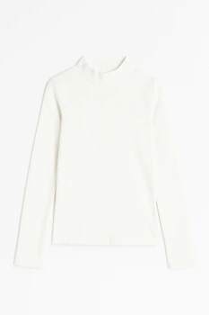 Гольф для девочки H&M 134-140 размер белый 1071213004