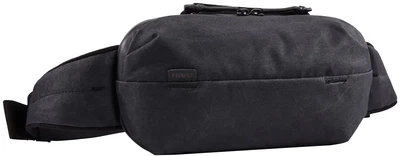 Сумка на пояс Thule Aion TASB102 2 водонепроницаемая из вощеного полотна для документов и ключей Black