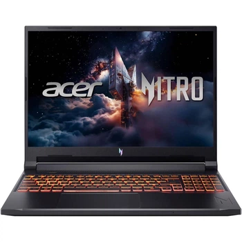 Ноутбук Acer 16 Nitro V 16 ANV16-72 WUXGA IPS 180Hz/Intel Core 7 240H/32GB/2TB/RTX 5060/W11P/Obsidian Black (NH.U2EAA.003 Custom 32GB RAM / 2TB SSD+mo
