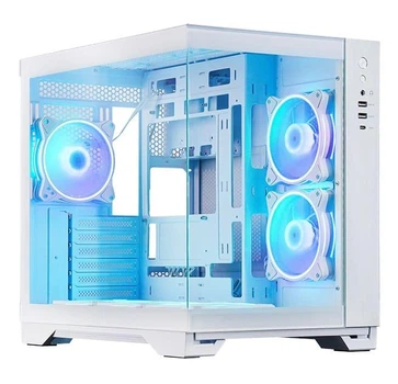Корпус Chieftec VISIO GM-30W-TG-OP White без БЖ (GM-30W-TG-OP)