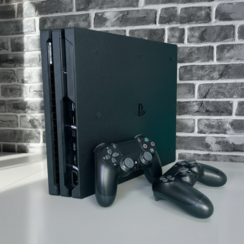 Ігрова Консоль Sony PlayStation 4 PRO 1 ТБ (1000GB) CUH-72 Б/В | 2 Геймпада + Обслугована + Гарантія