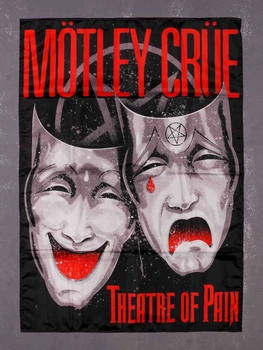 Прапор Motley Crue - Theatre Of Pain 00-00009747