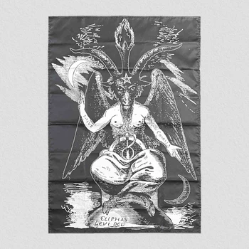 Прапор Baphomet чорний 00-00013387