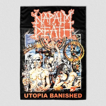 Прапор Napalm Death - Utopia Banished 00-00014222