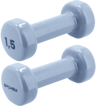 Набір гантелей Spokey Shape 2 x 1.5 кг (5905339419644)