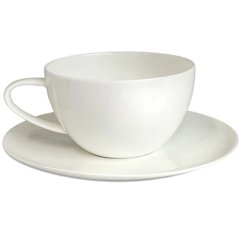 Чашка с блюдцем из костяного фарфора Asa Selection&nbsp;A Table 350 мл 1965013