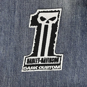 Нашивка Harley Davidson Dark Custom вишита 00-00012470